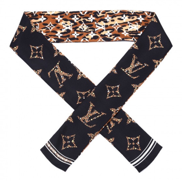 Louis Vuitton Monogram Giant Leopard Bandeau - Picture 1 of 7